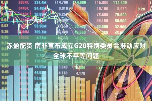 赤盈配资 南非宣布成立G20特别委员会推动应对全球不平等问题